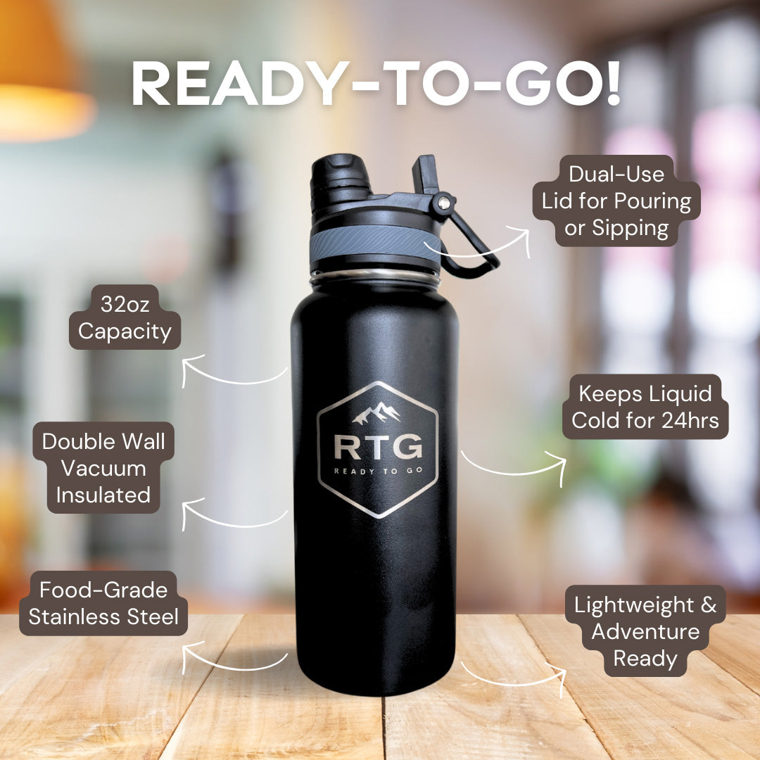 RTG 32oz Water Bottle Advantage Pic