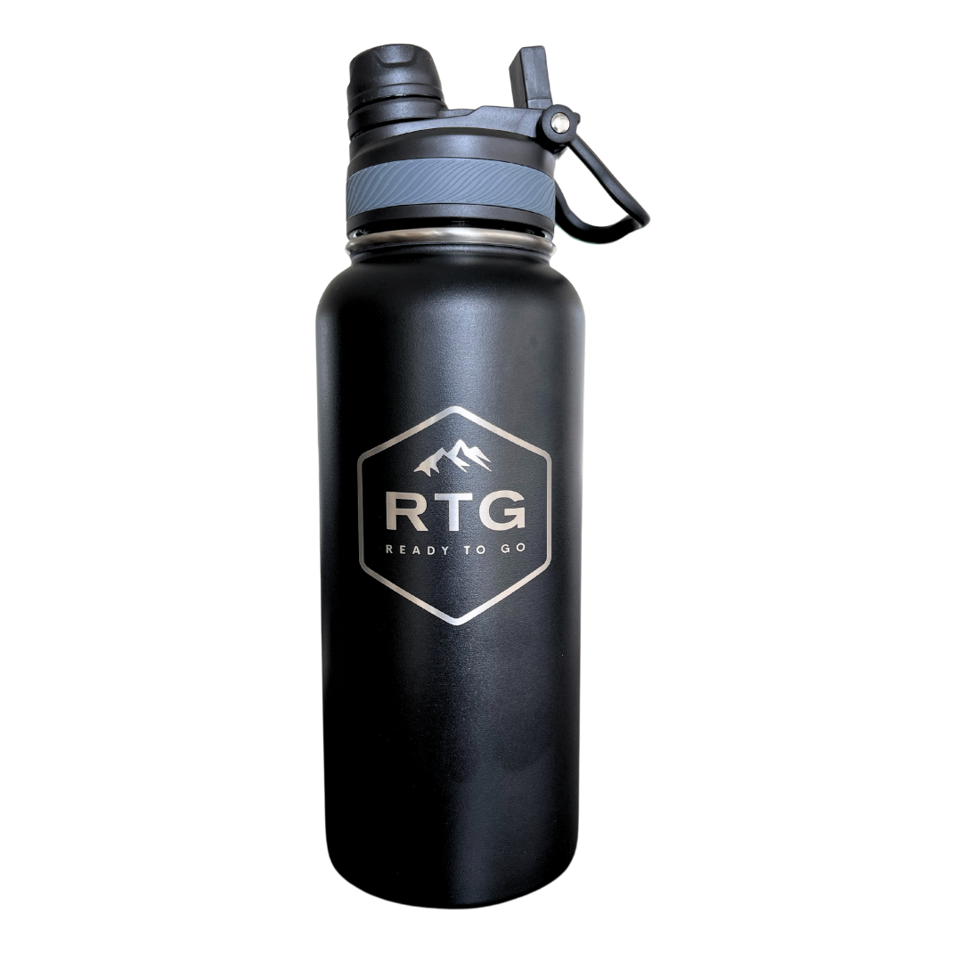 RTG 32oz Water Bottle with Sip Straw Up