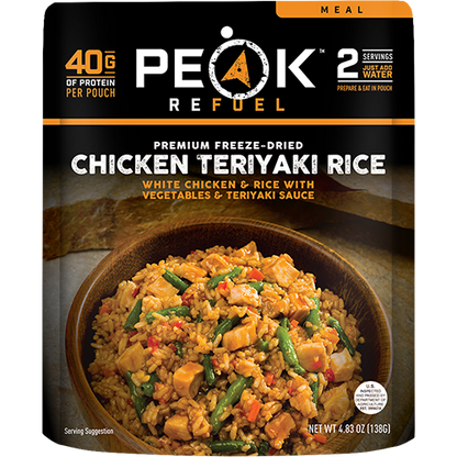 PEAK REFUEL - CHICKEN TERIYAKI RICE - RTG Supply Co