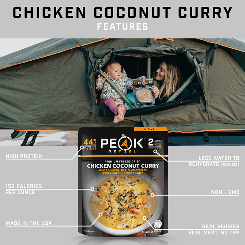 PEAK REFUEL - CHICKEN COCONUT CURRY - RTG Supply Co