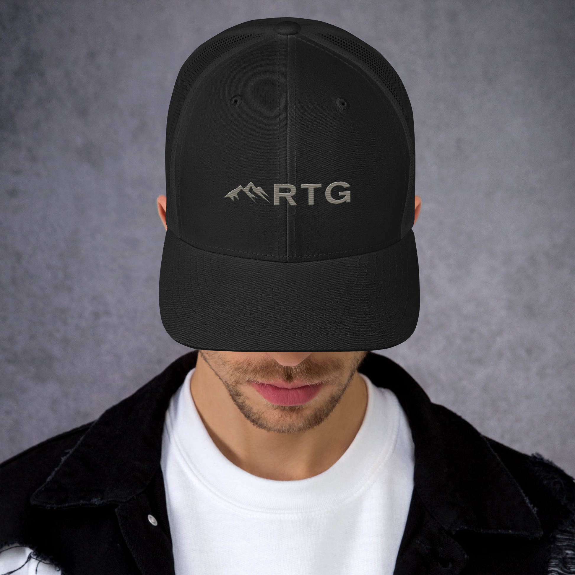RTG TRUCKER CAP - BLK - RTG Supply Co