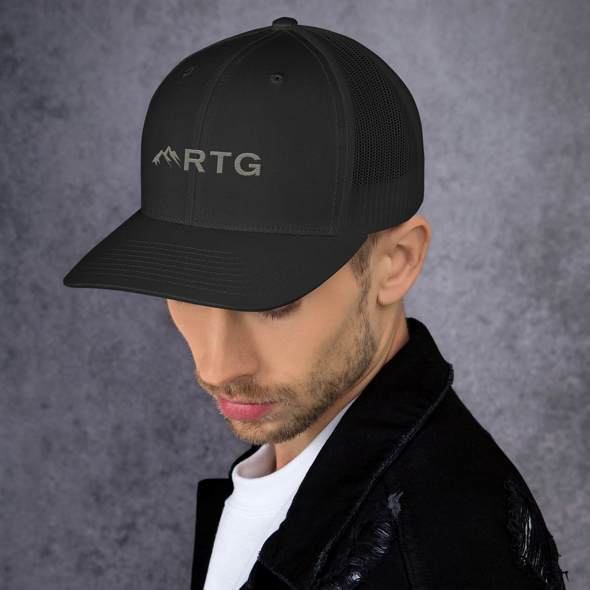 RTG TRUCKER CAP - BLK - RTG Supply Co